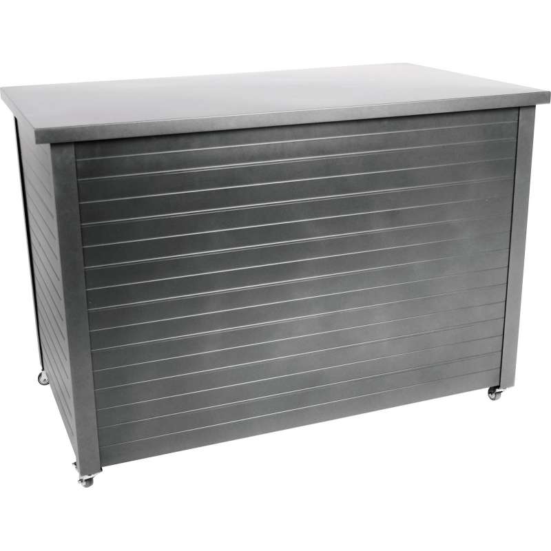 Stern Gilbert Kissenbox Gartenbox Aufbewahrungsbox mit Rollen 140x76x91 cm anthrazit