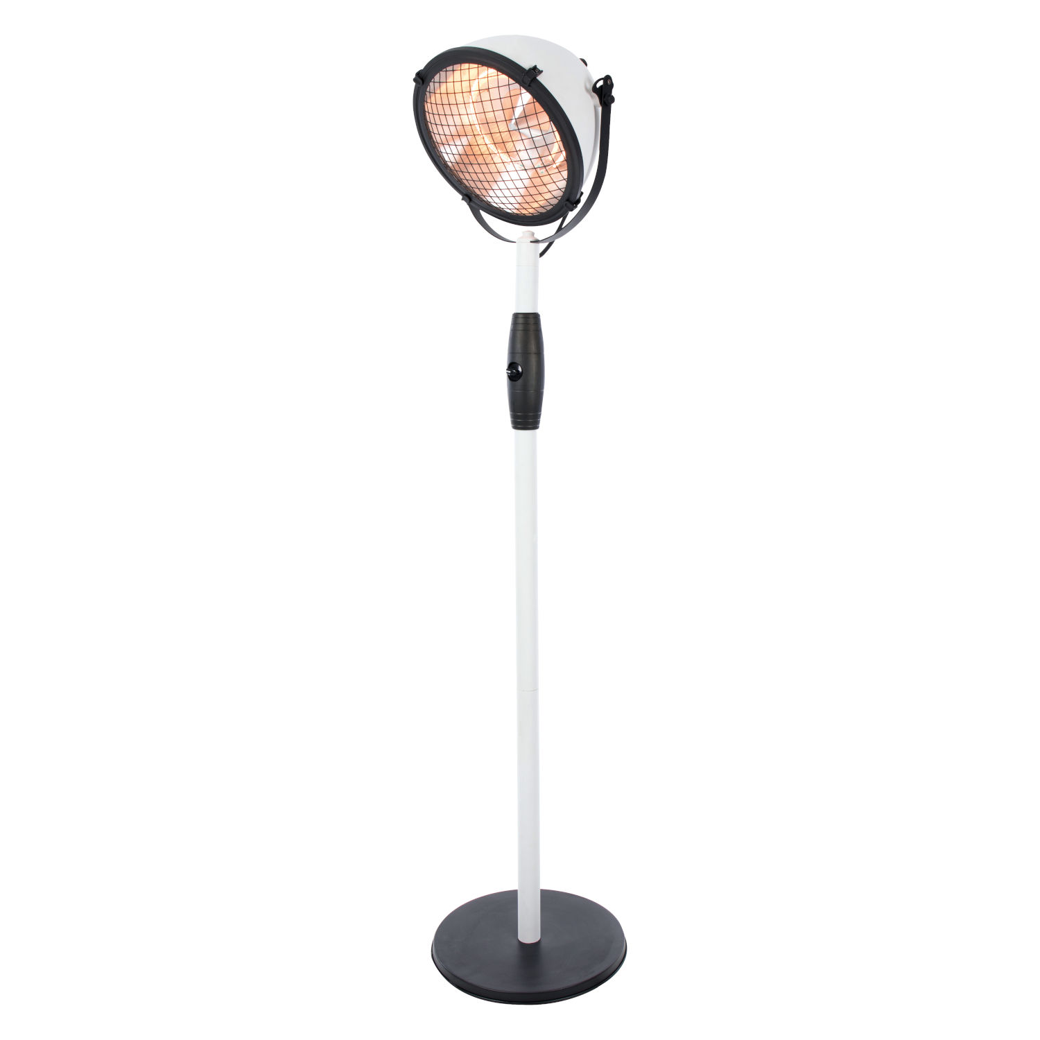 SUNRED® Stand-Infrarot-Heizstrahler Indus Bright Standing White 2100 Watt weiß