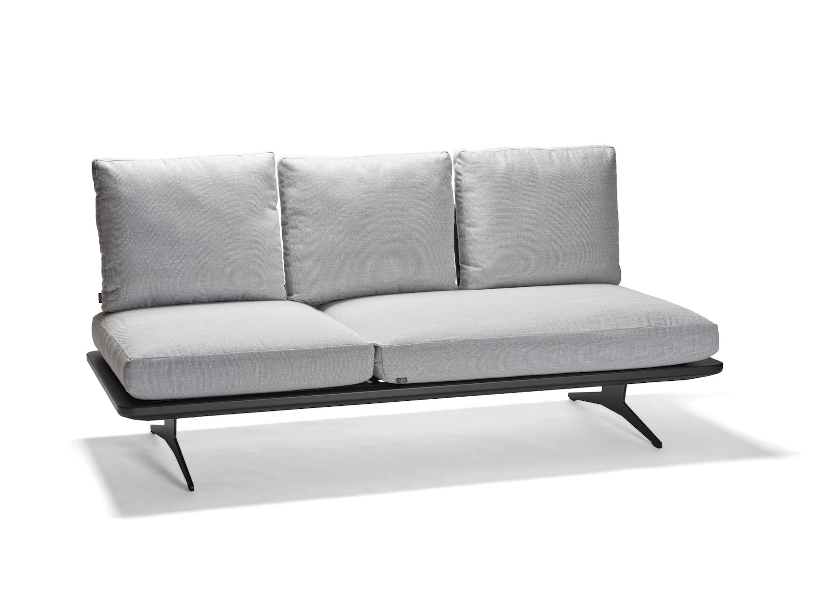 Stern Enya 3-Sitzer Lounge-Bank Lounge-Sofa Gartenbank Aluminium mehrere Farben