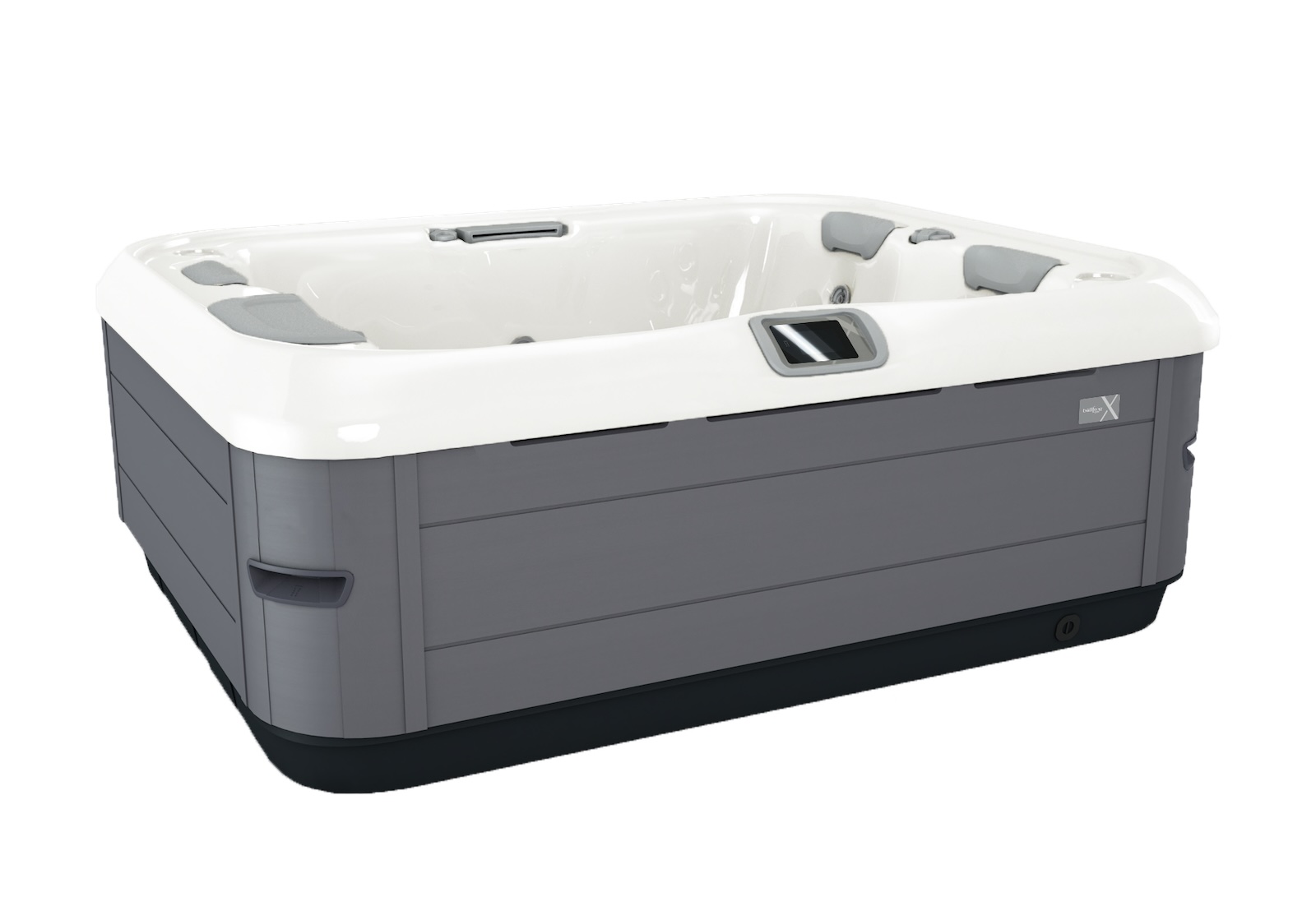 Bullfrog Spas X5L Select Whirlpool für 3 Personen 213x173x79cm Coastal Grey