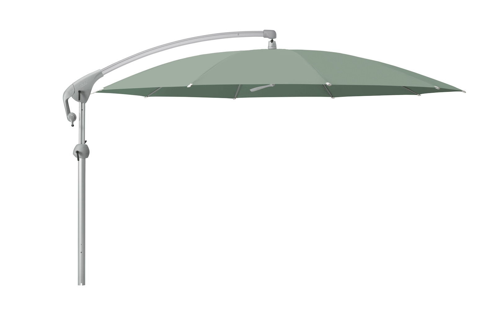 GLATZ Sonnenschirm PENDALEX® P+ rund ø 325 cm Stoffklasse 5 in 27 Farben wählbar Seitenmast