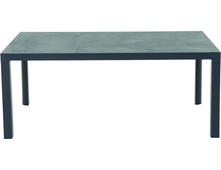 Siena Garden Dining Tisch London 180x100x74 cm Aluminium/Keramik anthrazit P02412 Loungetisch