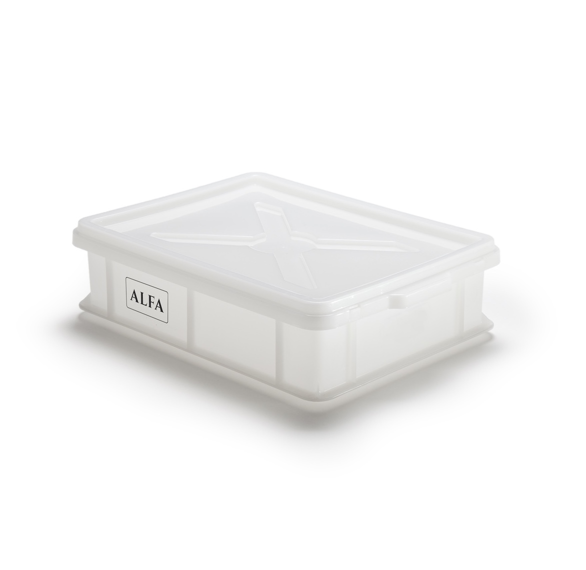 Alfa Forni Teigballen Box 40 x 30 cm inkl. Deckel aus Kunststoff AC-SPDBOX