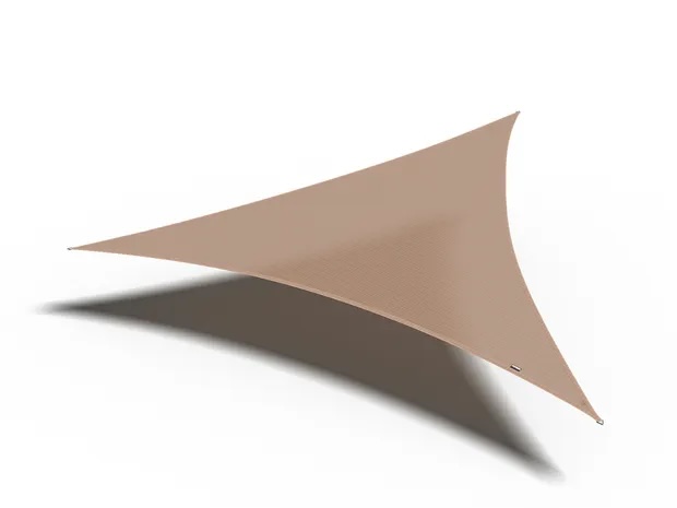 Platinum Coolfit-Sonnensegel Dreieck 360x360x360 cm Sand