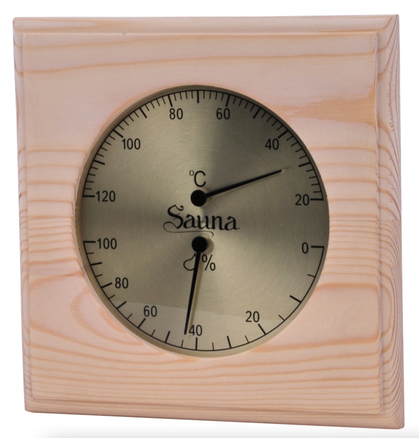 Sentiotec Kombi Sauna Thermo-Hygrometer Saunathermometer 281-THEP