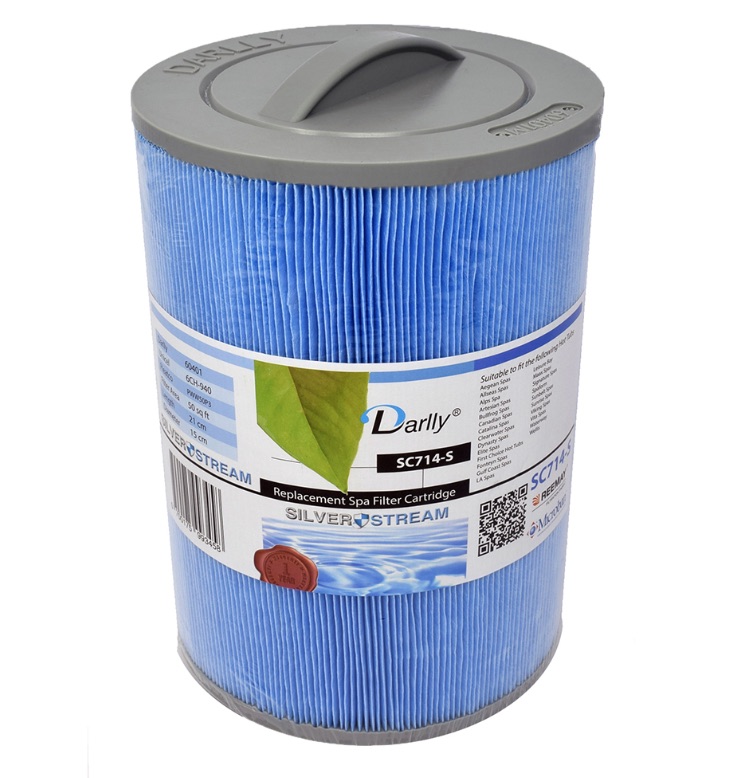 Darlly SC714-S Filter Ersatzfilter Lamellenfilter ca. 21 x 15 cm