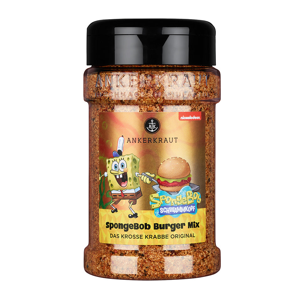 Ankerkraut Spongebob Burger Mix Gewürzsalz für Hamburger 230 g im Streuer