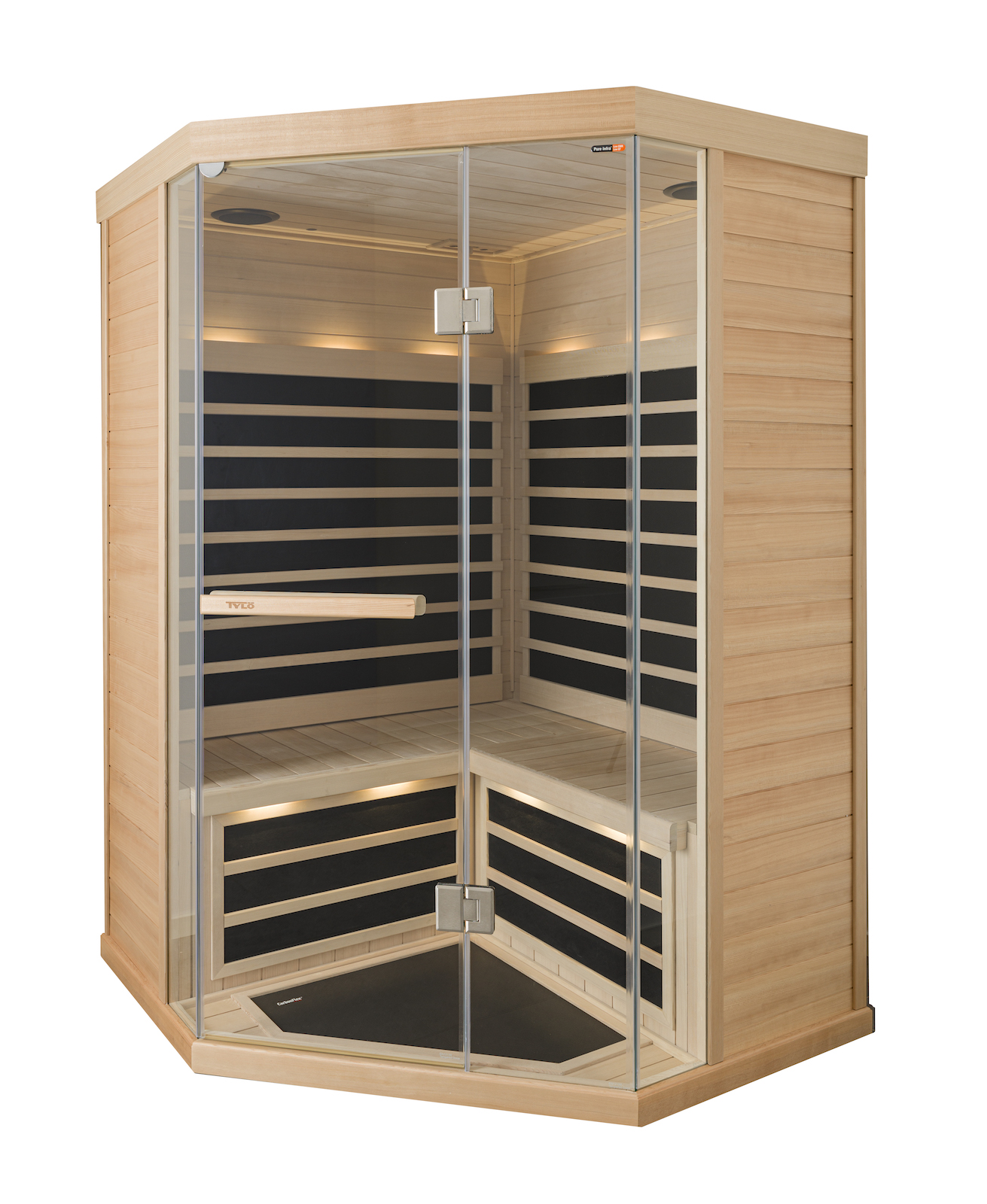 Tylö Infrarotkabine Tylösand T870H Schwarz IR-Wärmekabine mit WLAN Steuerung