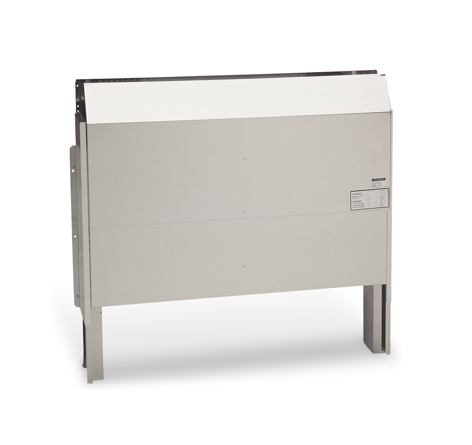 Eos 46.U Compact 7,5 kW Saunaofen Hinterwandofen Standofen Edelstahl blank