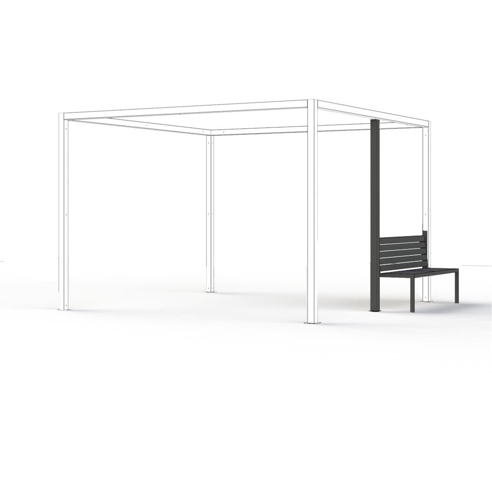 Siena Garden SCHATTENMANUFAKTUR®, Bank 150 cm P11695