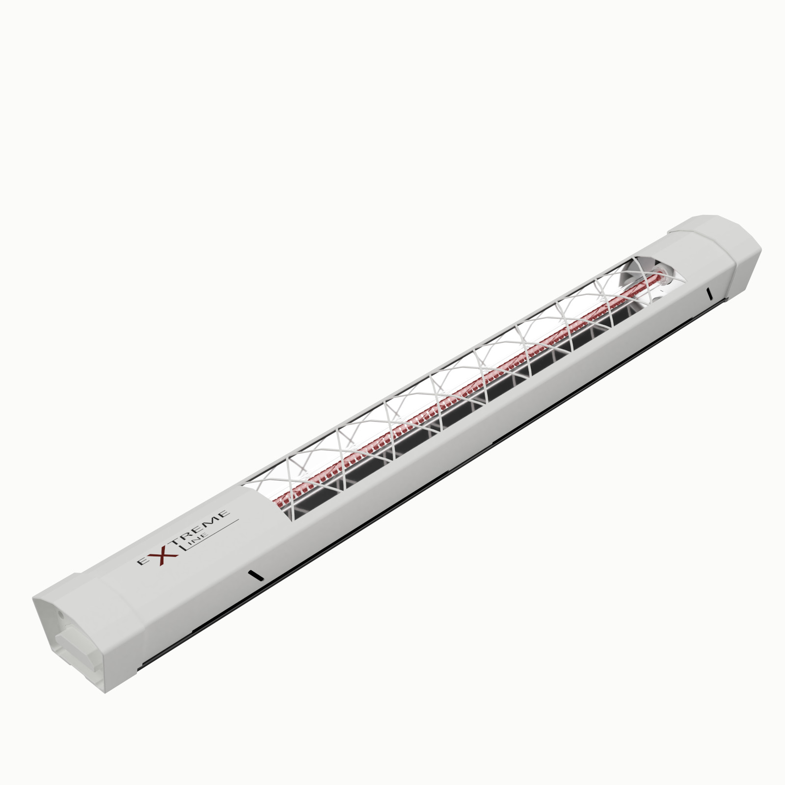 ExtremeLine HeatFlare carbon Titanium Infrarotstrahler Heizstrahler 1600W weiß