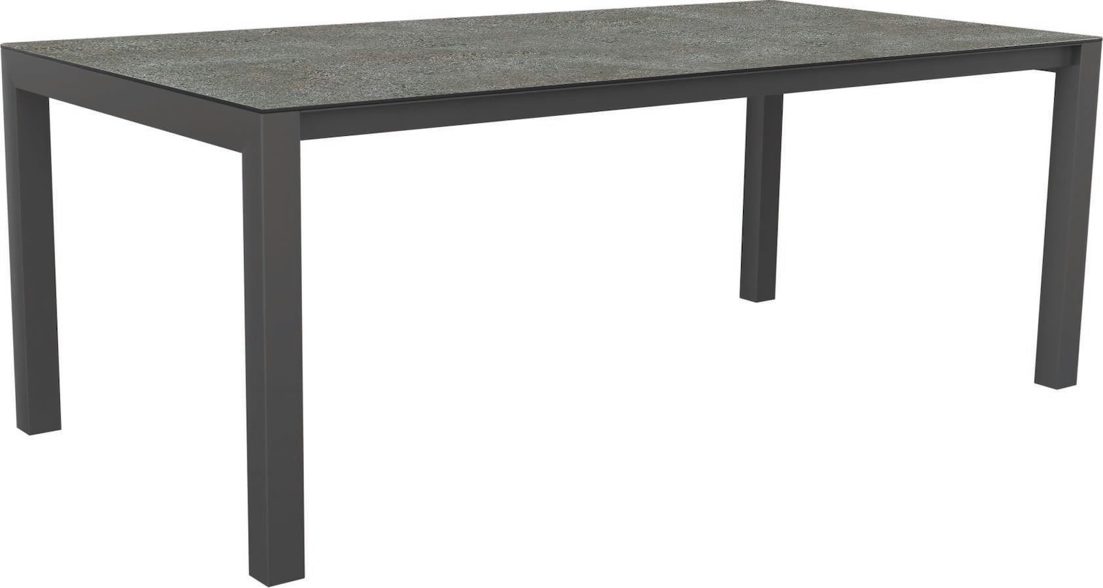 Stern Classic Ausziehtisch Gartentisch Dining-Tisch 200/250x100 cm wählbares Gestell