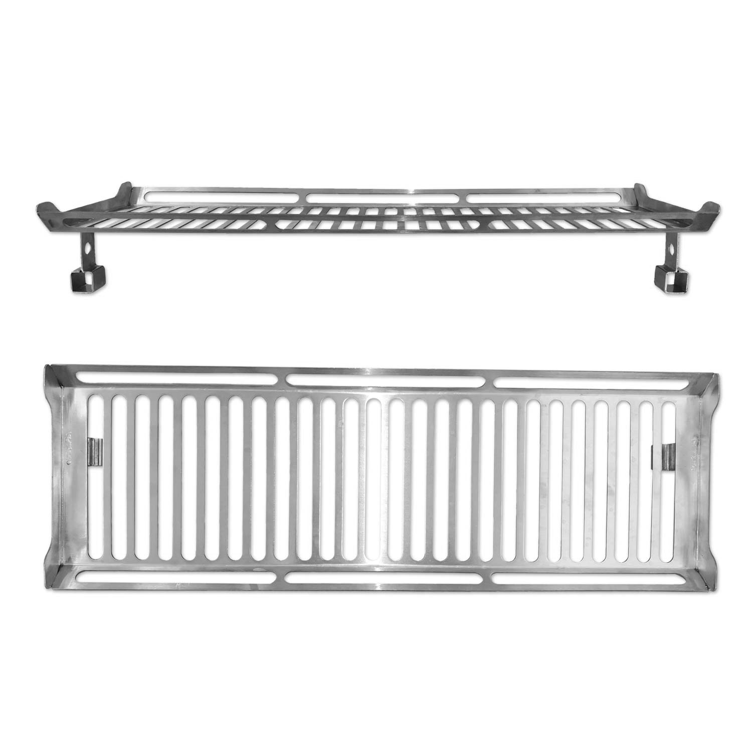 Schneider Aufsteckrost für Vertikalgrill Gesundheitsgrill 66 aus Edelstahl