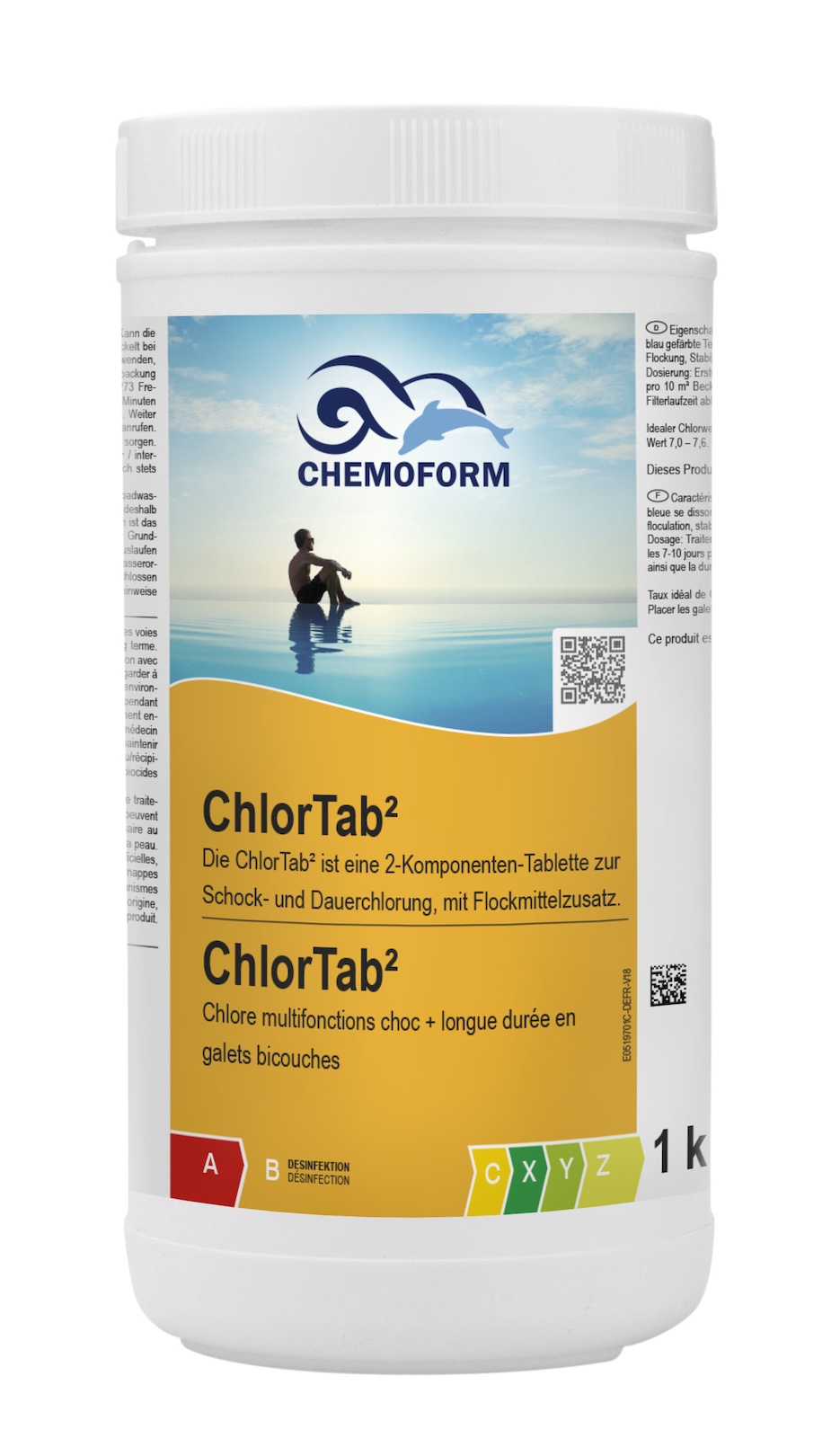 Chemoform Chlor Tab² 250g 2-Phasen-Multifunktionstablette 1 kg