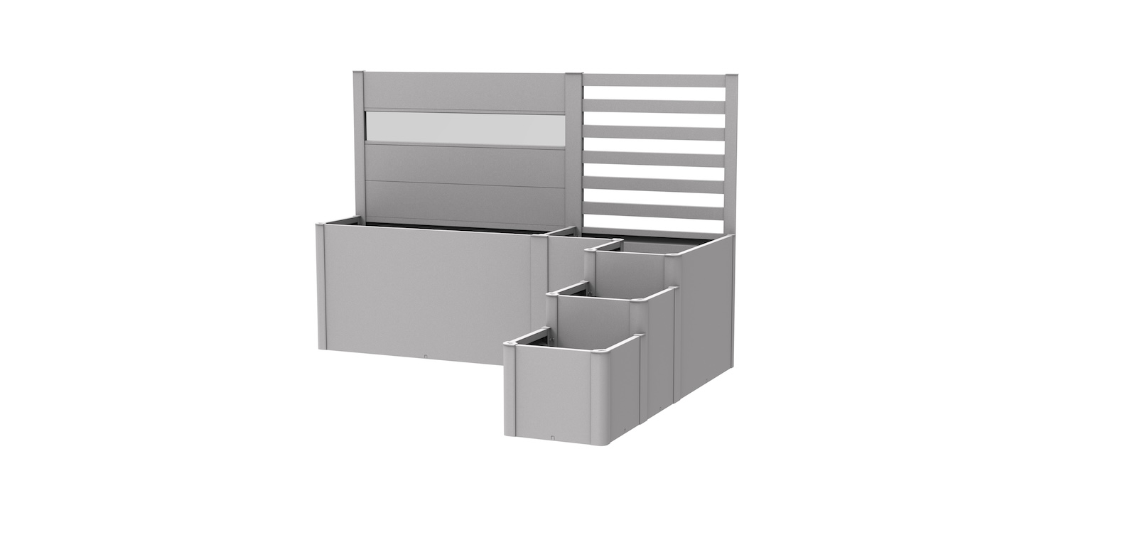 Biohort DaVinci Version 2 Pflanzbeet Hochbeet 250x201x168 cm in mehreren Farben