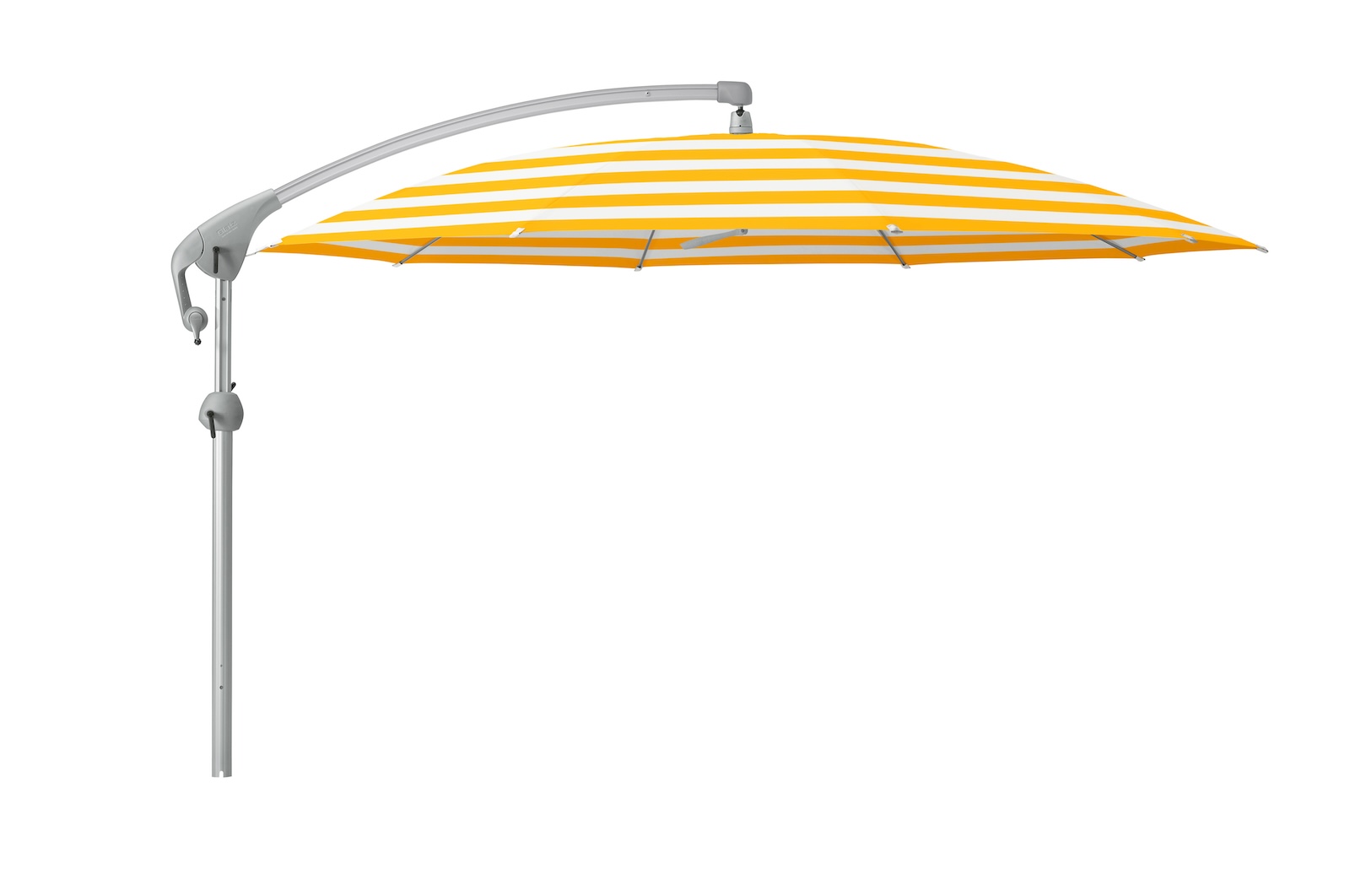 GLATZ Sonnenschirm PENDALEX® P+ rund ø 325 cm Stoffklasse 5 in 27 Farben wählbar Seitenmast