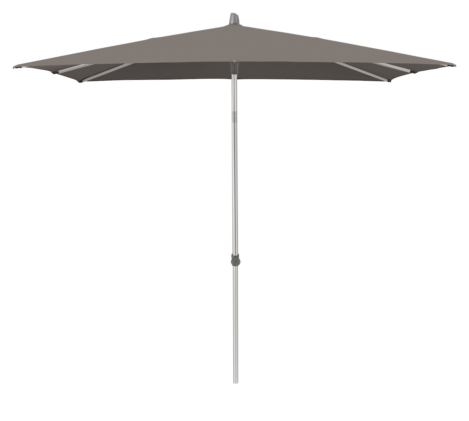 GLATZ Sonnenschirm ALU-SMART 250 x 200 cm Gestell natureloxiert Stoff 100 % Polyacryl verschiedene Farben