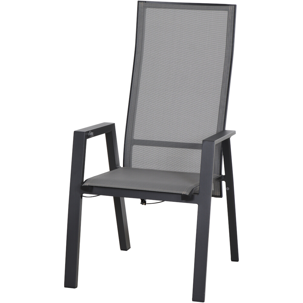 Siena Garden Dining Move Sessel London Aluminium matt anthrazit Hochlehner N62003
