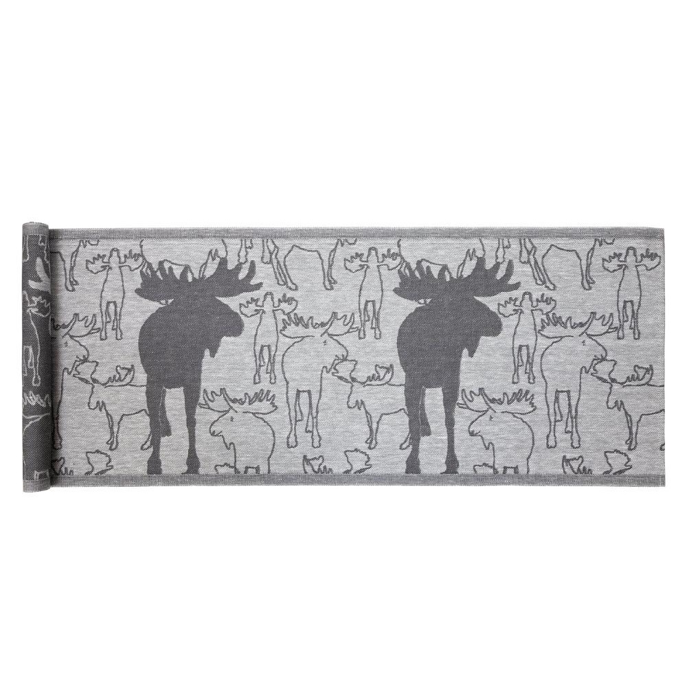 Jokipiin Kaiku Sauna Sitzunterlage 45 x 160 cm Sauna Seat Cover white/gray