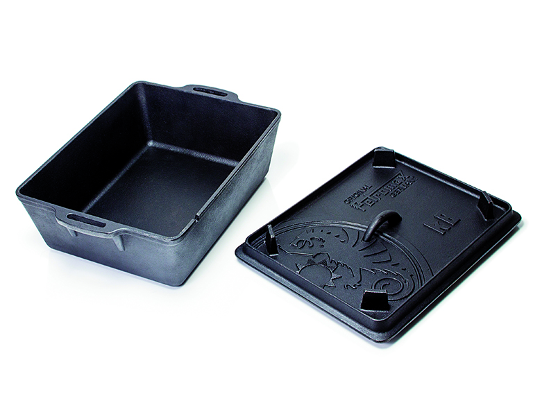 Petromax Kastenform mit Deckel k8 5,5 Liter Gusseisen Brat- und Backform