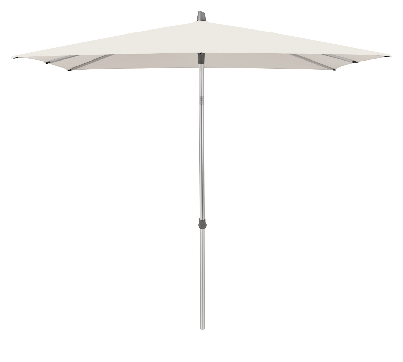 GLATZ Sonnenschirm ALU-SMART 250 x 200 cm Gestell natureloxiert Farbe 453 Vanilla