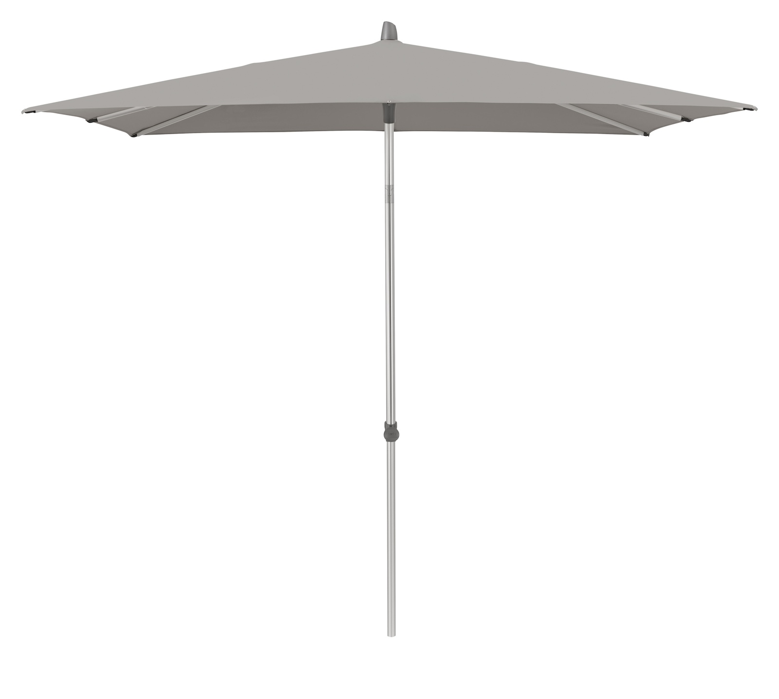 GLATZ Sonnenschirm ALU-SMART 250 x 200 cm Gestell natureloxiert Stoff 100 % Polyacryl verschiedene Farben