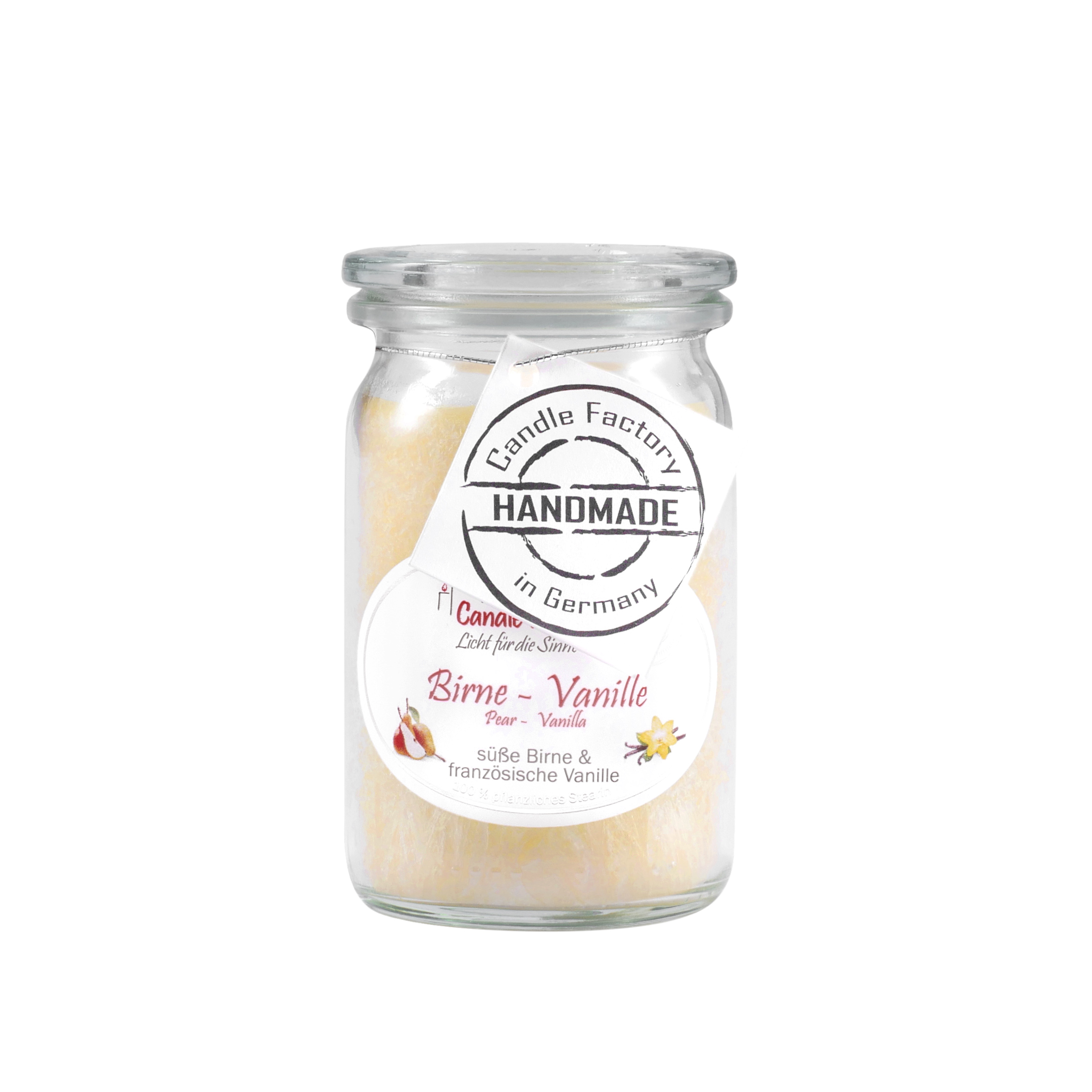 Candle Factory Baby Jumbo Birne-Vanille Duftkerze Dekokerze 308108