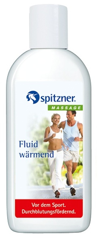 Spitzner Massage Fluid wärmend 200 ml regenerierende Wärmesalbe mit pflanzlichen Ölen