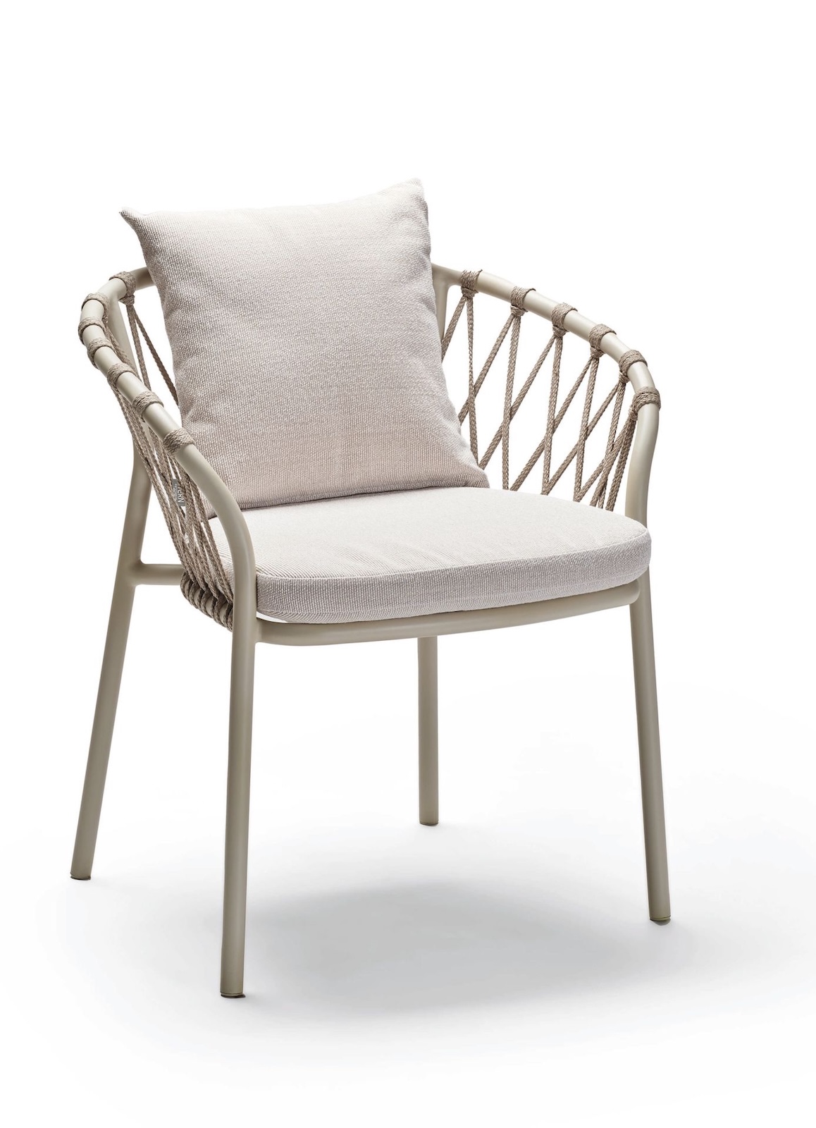 Stern Klea Sessel Lounge-Sessel Gartensessel Aluminium-Gestell greige/vanilla