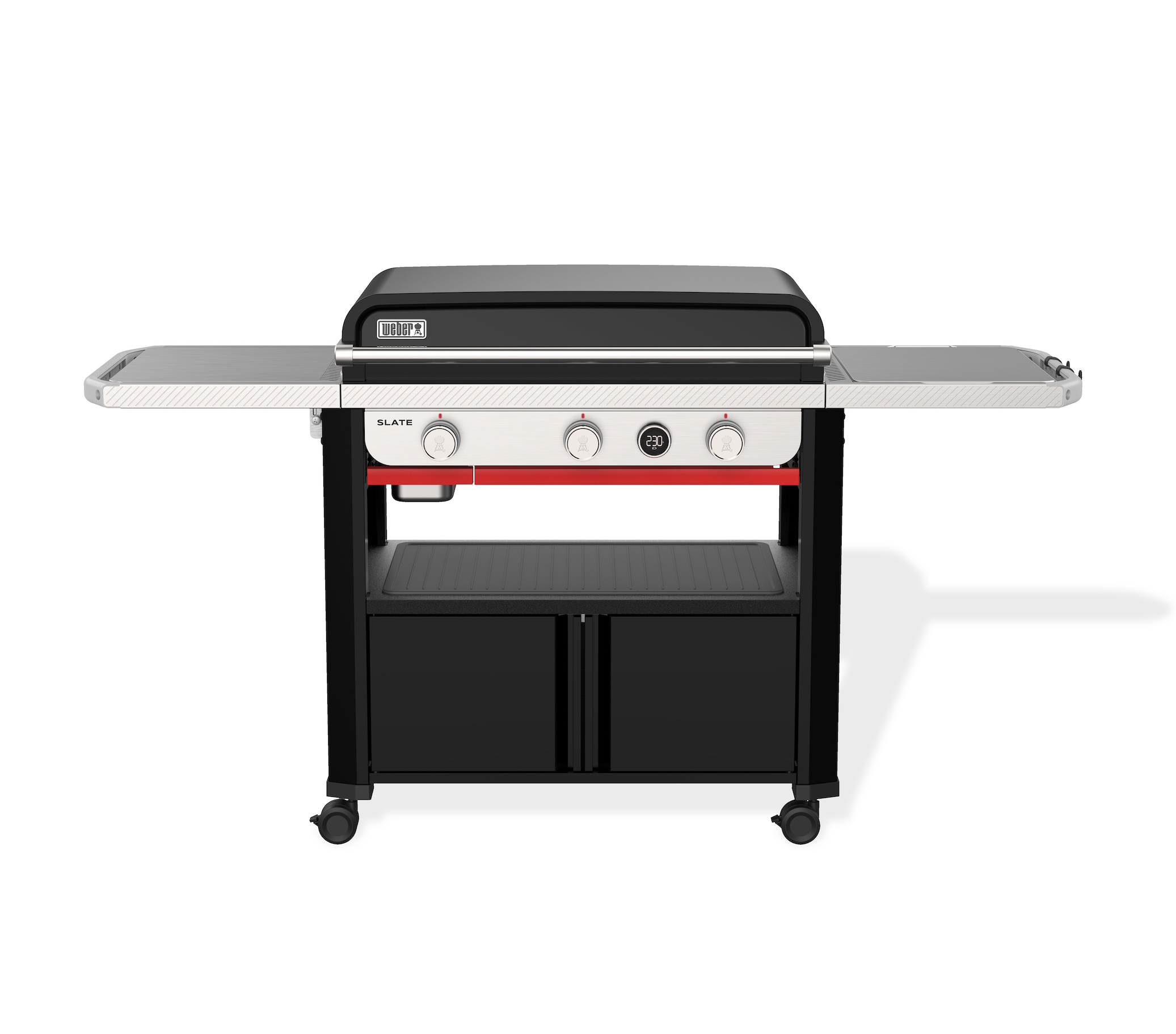 Weber Slate GPD 76 cm Premium Plancha Gasgrill Black 1500234