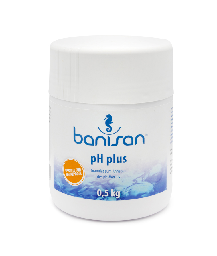 Banisan pH plus Granulat 0.5 kg pH-Plus für Whirlpools pH-Wert