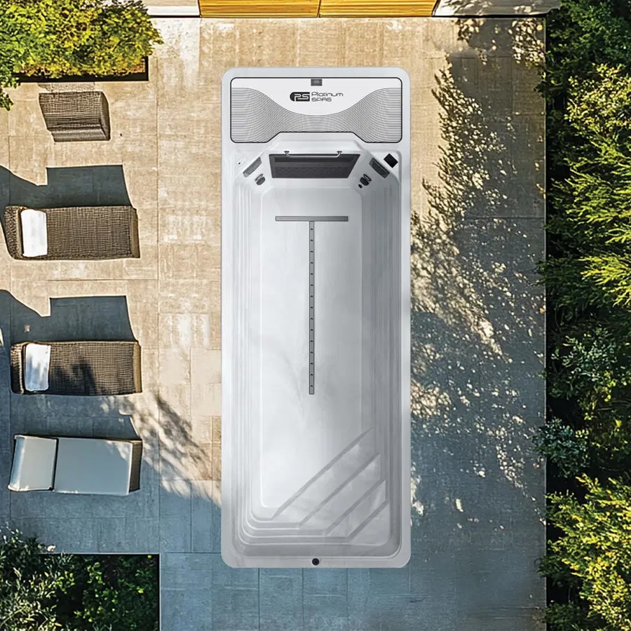 Platinum Spas Atlas Pro Mini-Pool 600x225x152cm Swim Spa mit Turbine