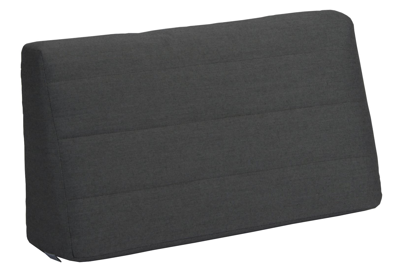 Stern Rückenkissen Keilform zu Bank/Liege New Holly schiefergrau 75x20/10x40 cm