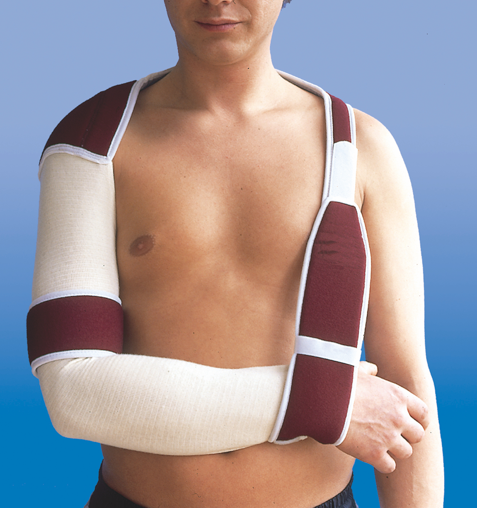 Sanowell Gilchrist Bandage Junior Gr. 110-122 für Oberarm- u. Schulterbereich