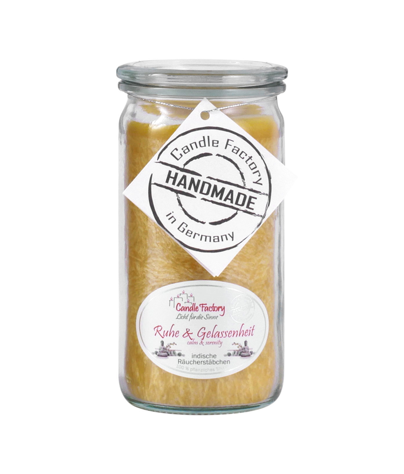 Candle Factory Mini Jumbo Ruhe & Gelassenheit Duftkerze Dekokerze 307128