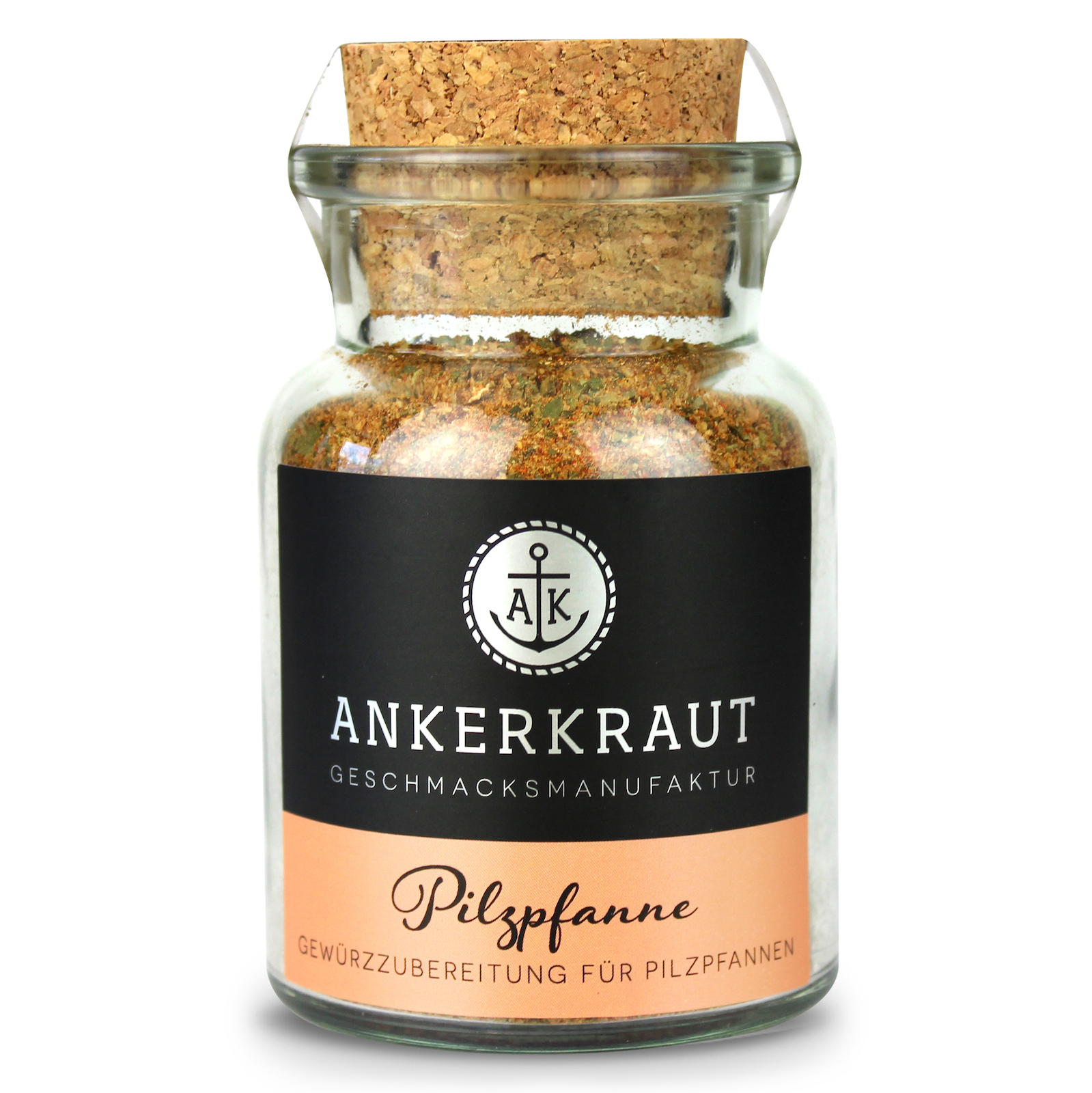Ankerkraut Pilzpfanne Korkenglas 75 g Gewürzmischung für Pilze