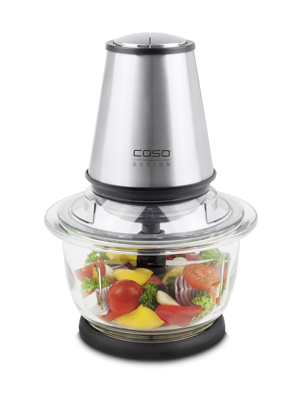 Caso Design UZ 400 Elektrischer Zerkleinerer Universalzerkleinerer mit 4 Edelstahl-Messer