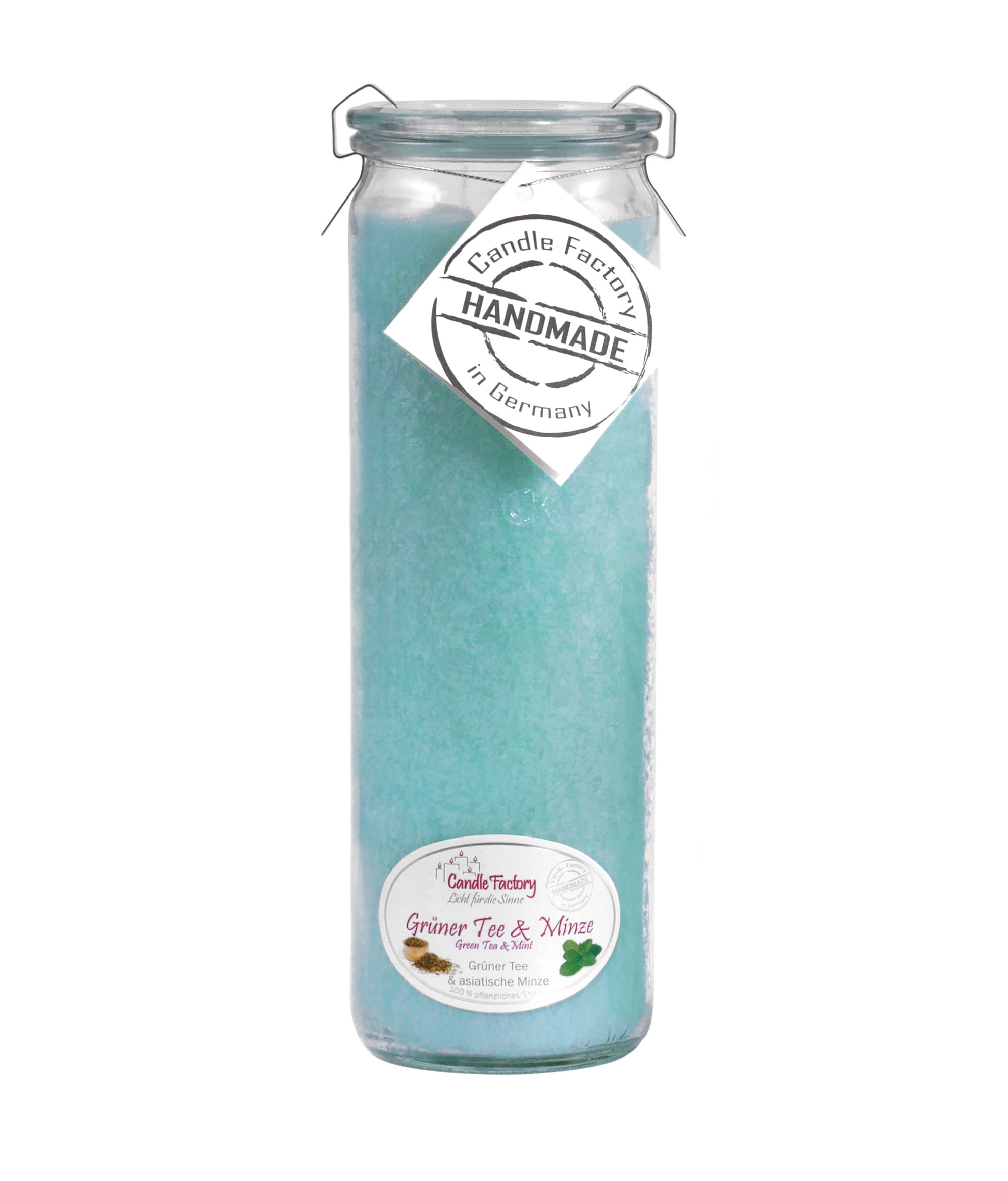 Candle Factory Big Jumbo Grüner Tee & Minze Duftkerze Dekokerze 306-095