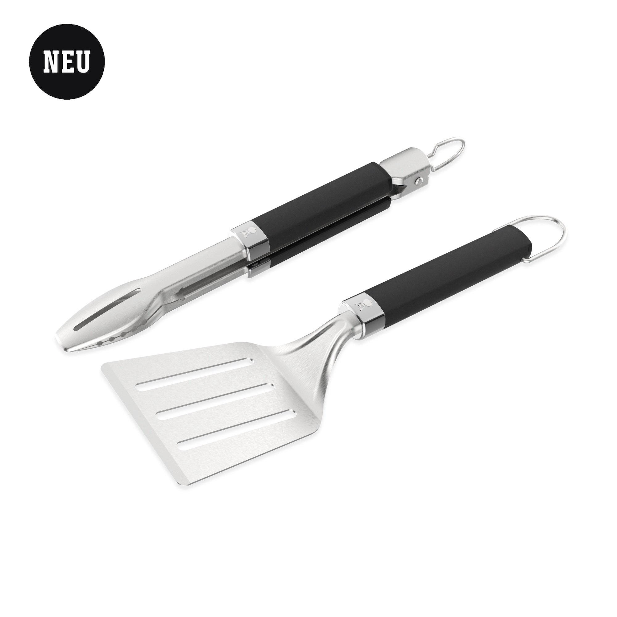 Weber Grillbesteck-Set Kompakt, 2-teilig Edelstahl 3400213