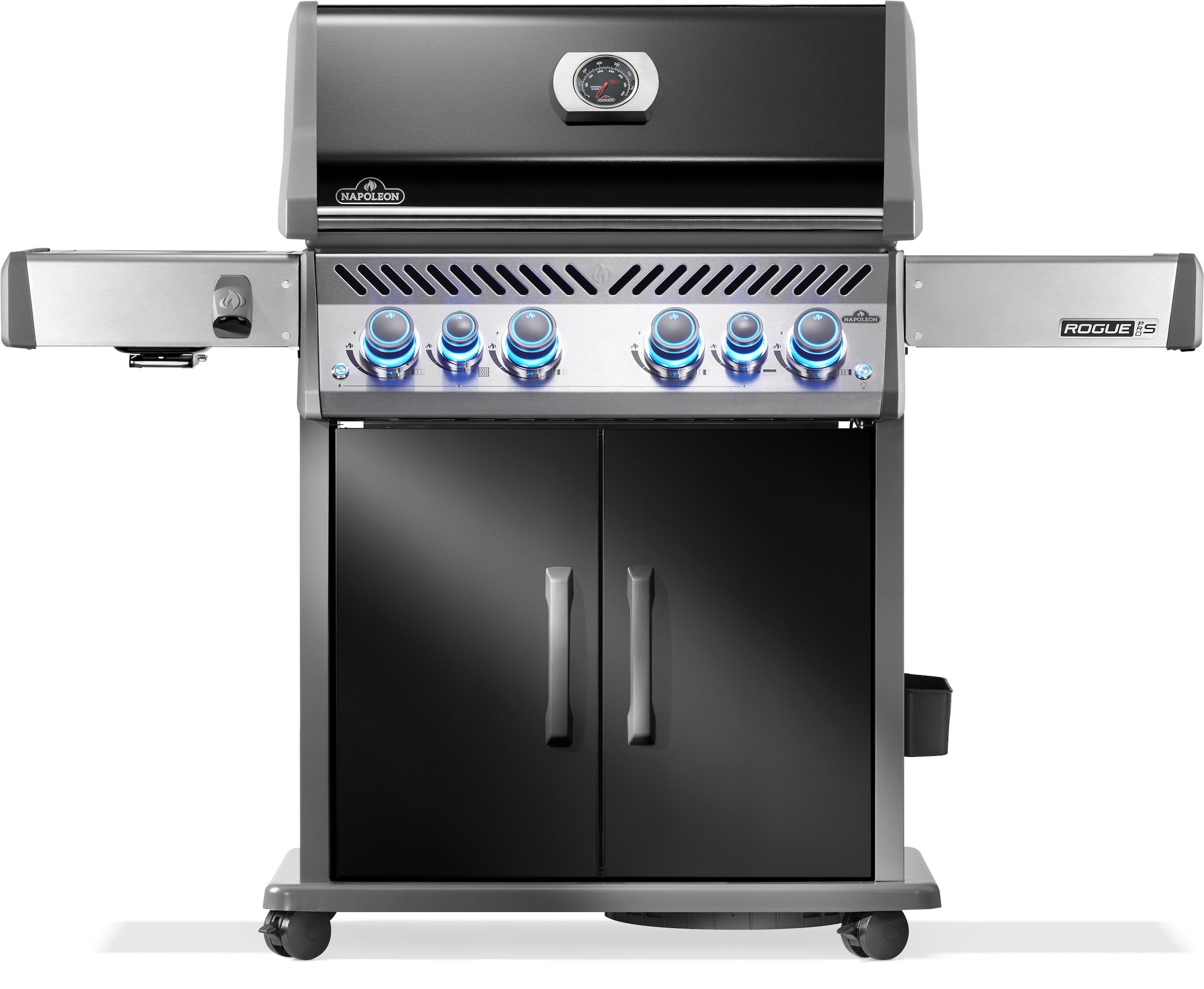 Napoleon Rogue PRO-S 525 Schwarz Gasgrill mit SIZZLE ZONE & Heckbrenner RPS525RSIBPK-2-DE