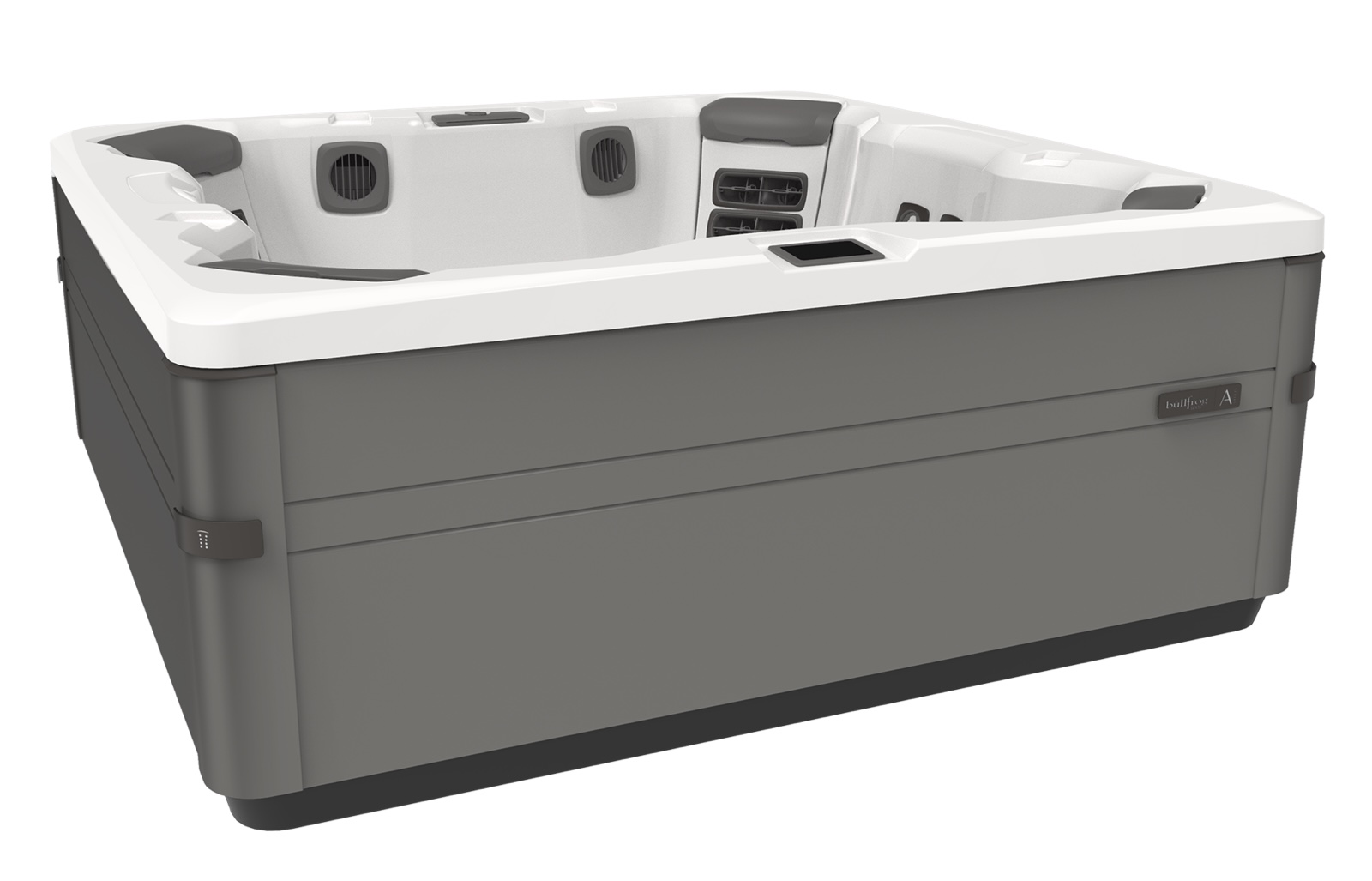 Bullfrog Spas A8 Choice Whirlpool für 8 Personen 239x239x97cm Coastal Grey