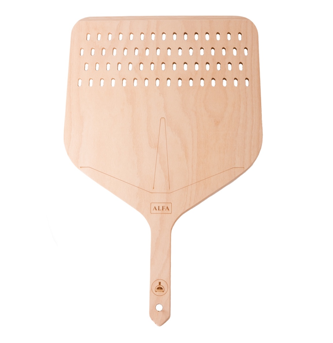 Alfa Forni Pizza-Schaufel Holz 40 cm Breite AC-PLEGNO40