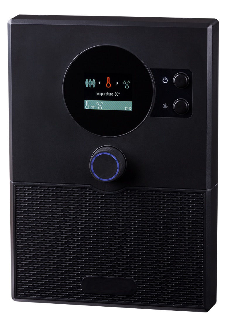 Harvia C105VKK Saunasteuerung mit Bluetooth für alle Saunaöfen Schwarz