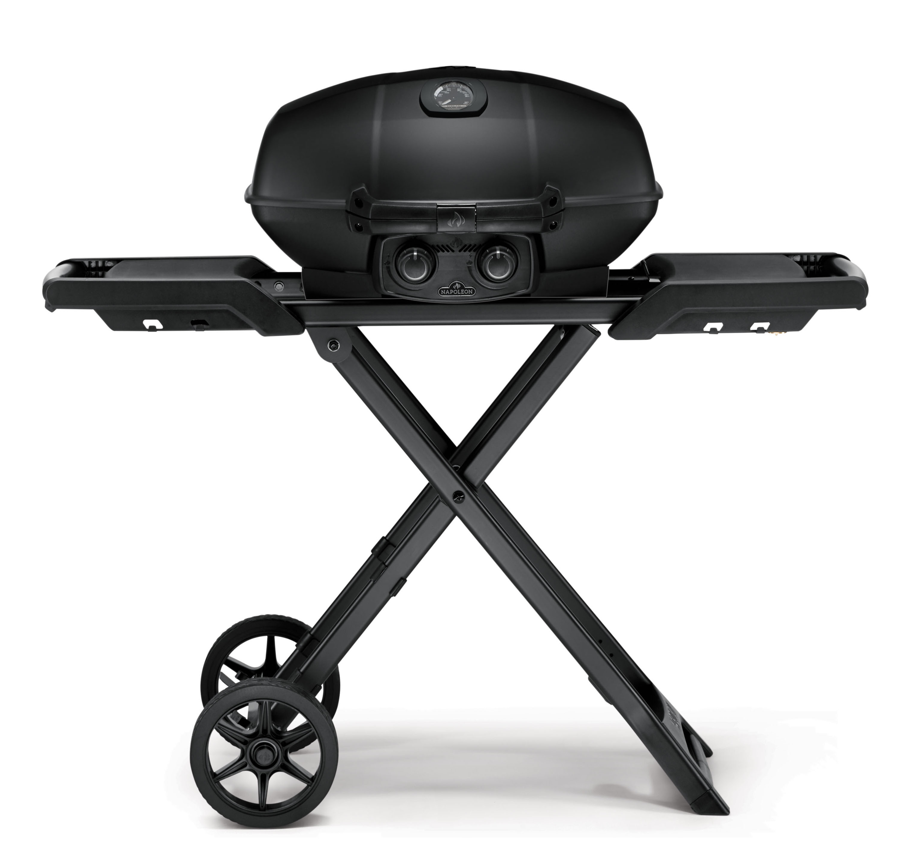 Napoleon Phantom TRAVELQ PRO285X Tragbarer Gasgrill Mattschwarz 4,1 kW 2 Brenner PRO285X-MK-PHM