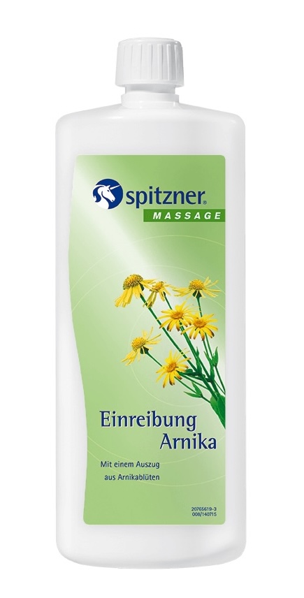 Spitzner Einreibung Arnika 1 Liter (1000 ml) angenehm kühlend