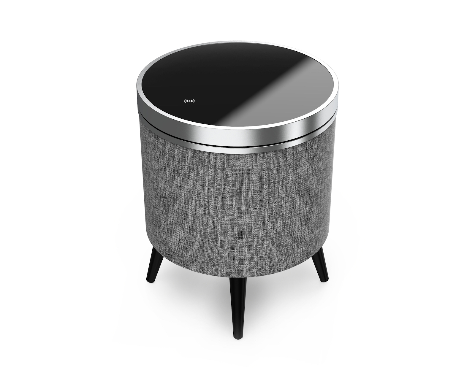 Block Helsinki Schwarz Tischlautsprecher Tisch mit Bluetooth Laut­spre­cher von Audioblock