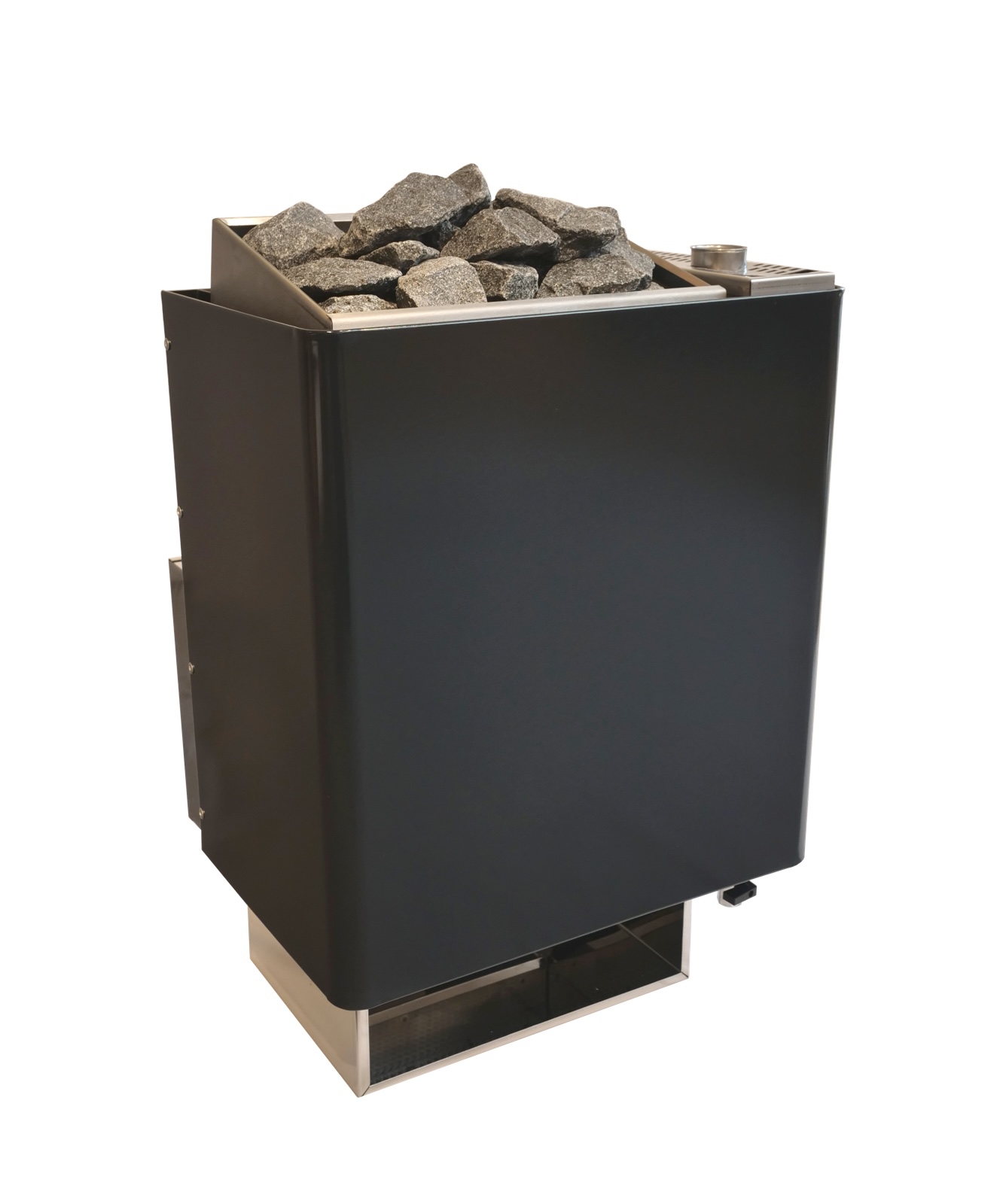 Infraworld Durano black Verdampferofen 7,5 kW Combi Saunaofen inkl. Saunasteine