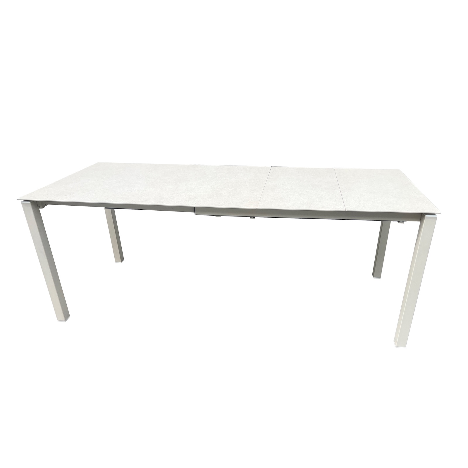 Best Freizeitmöbel Palazzo ausziehbarer Esstisch Gartentisch Anthrazit 90x160-210x75cm