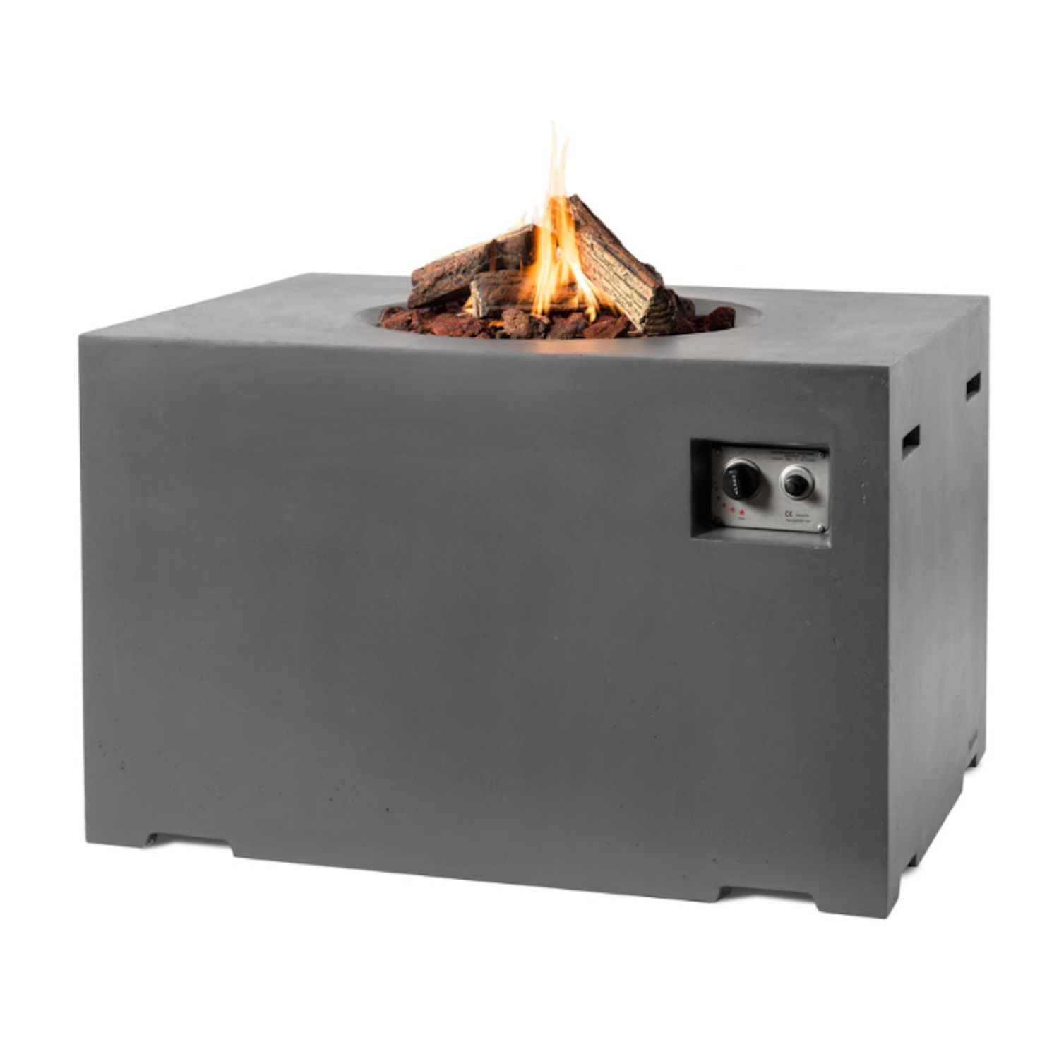 Happy Cocooning Mania Lounge und Dining Feuertisch 19,5 kW inkl. 5 kg Lavasteine