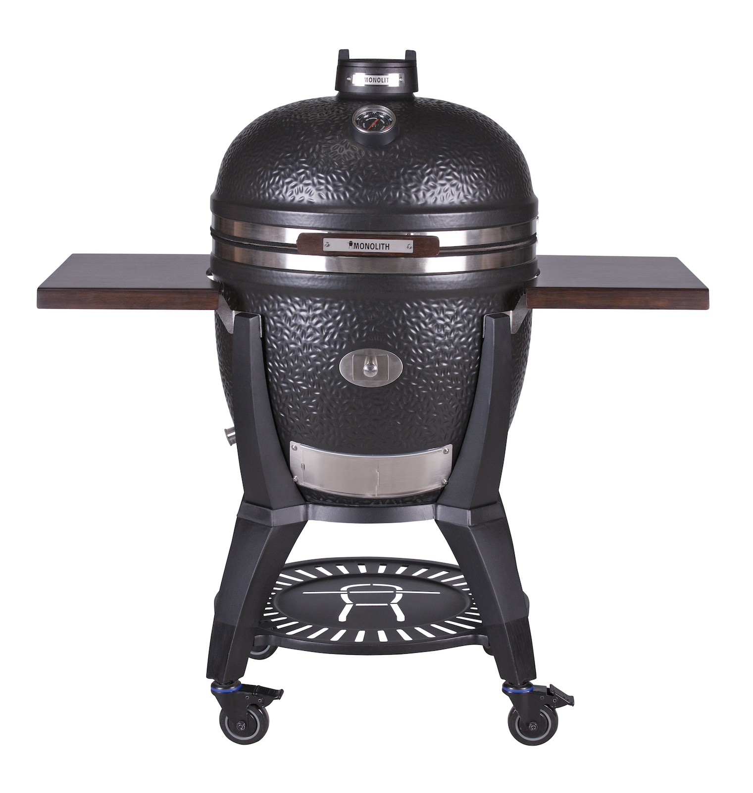 Monolith Keramikgrill AVANTGARDE.66 (LeCHEF) mit Gestell & Seitentische 301030+301039